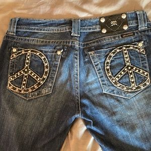 Miss Me jeans peace size 30